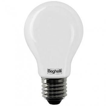 Lampadina led opale goccia 7W E27 3000K