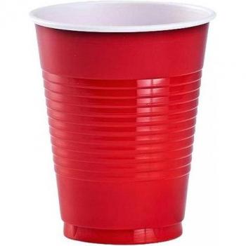 Amscan Plastikbecher 355 ml (Packung mit 10)