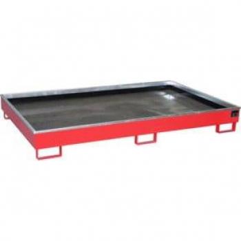 Tonneau d’entreposage Bauer RW 2200‑2 PE Peint rouge