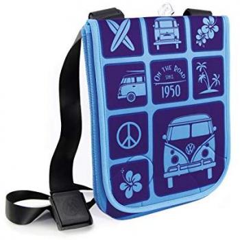 Neopren Schultertasche mit VW Bulli Motiv