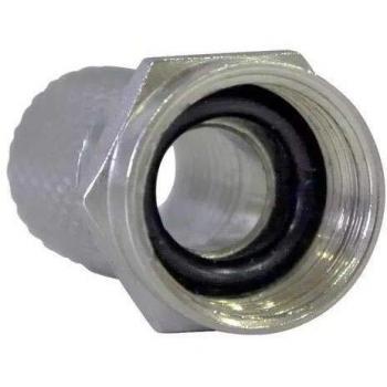 Conector F Roscado con Junta T100