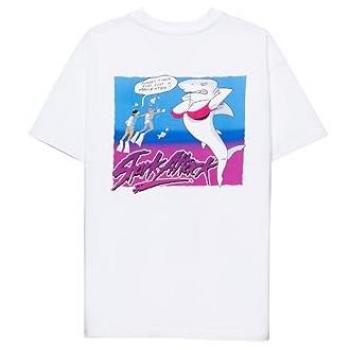 Shark Attack Maneater Long Sleeve T-Shirt – White, Large (Men & Women)