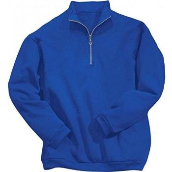 Fruit of the Loom Klassischer Zip-Neck Sweat 80/20