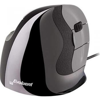 Evoluent D Medium Mouse ergonomico USB Laser 6 Tasti
