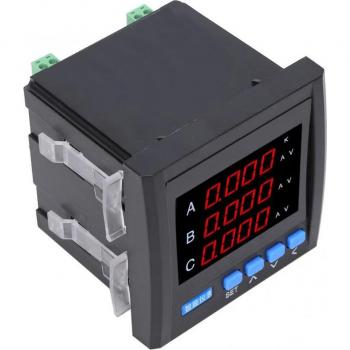 Medidor de Corriente y Potencia 220 V 3‑Fases RS485
