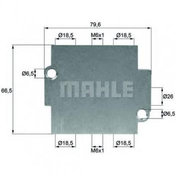 Mahle TO 15 80 Termostato per Raffreddamento dell'Olio