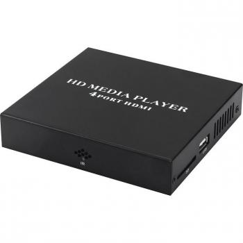 4CH Automatic Loop Playback Multimedia Player