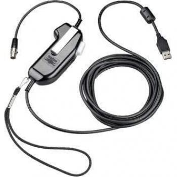 SHS 2355-12 Casque Monaural PTT USB avec Serializeur