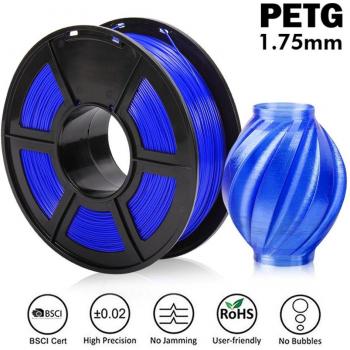 High Strength Non-Toxic Grey PETG Filament 1kg