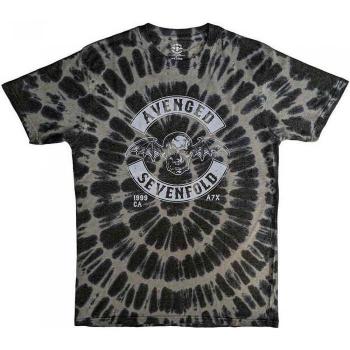 Avenged Sevenfold Unisex Tie Dye Death Bat Tee