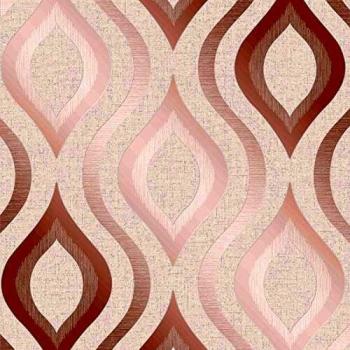 Décor mural en quartz rose or fin – Fond d'écran géométrique FD42206
