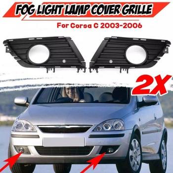 Corsa C Front Bumper Fog Light Grille Covers