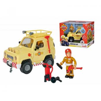Simba Brandweerman Sam 4x4 Berg Speelset met Licht