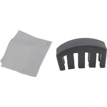 Microfiber Polish Cloth & 5-Claw Rubber Cello Mute