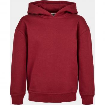 Felpa con Cappuccio Urban Classics per Bambine Bordeaux 110-116 cm