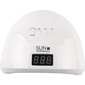 Lámpara de Uñas SUN 1S, 48W, 30 LEDs, Inducción Automática, Temporizador 10s/30s/60s/99s