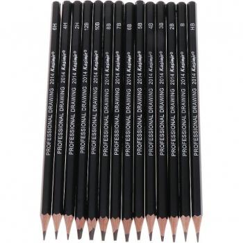 Set Crayons Graphite 14 Points – 12B à HB