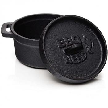 BBQ Nerd Gusseisen Mini Topf 11x5cm