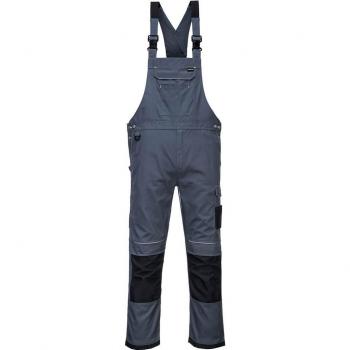 Peto de Trabajo Portwest PW346 Oxford con Bolsillo Doble para Metro en Gris/Negro 3XL