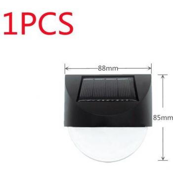 Applique LED solaire pour escalier et clôture