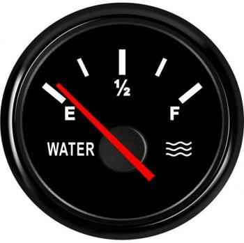 Medidor de nivel de agua para coche y barco, 52mm, 0-190 ohm