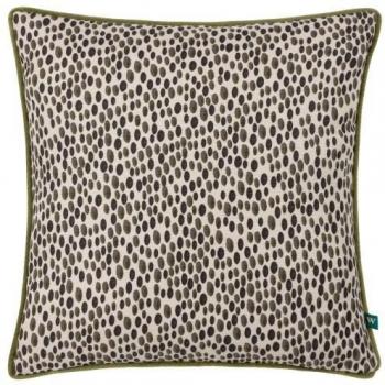 Olive Nympha Abstract Cushion Cover 43cm
