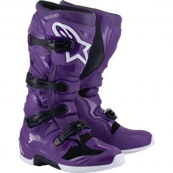 Alpinestars Tech 7 Sneakers de Motocross Pourpre