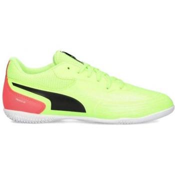 Zapatillas de fútbol sala Puma Truco III Jr para niño, modelo 107980 03, color verde