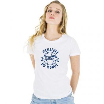 Für die beste Mama T-Shirt S weiß