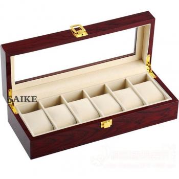 Caja de joyería de madera