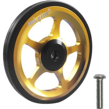 Perno de montaje para rueda Easywheel (2 uds) de aleación ligera para bicicletas plegables Brompton