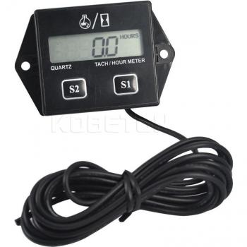 Tachometer für Motorräder und Boote schwarz BM-C04