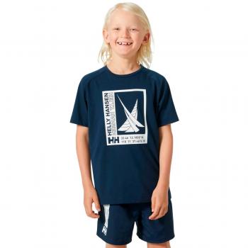 Helly Hansen T-shirt Port Navy 12 Anni