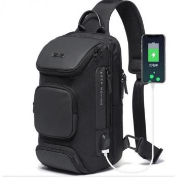 KAKA Men's Crossbody Canvas Backpack