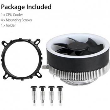 RGB Radiator Fan for Intel and AMD CPUs