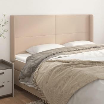 VidaXL Kopfteil Lucie Cappuccino-Braun 163x16x128 cm