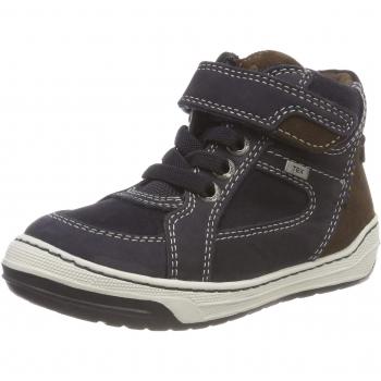 Lurchi Jungen Barney-TEX Hohe Sneaker, Blau