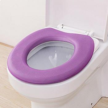 Water-resistant Soft O-Shaped Toilet Seat Cover and Cushion