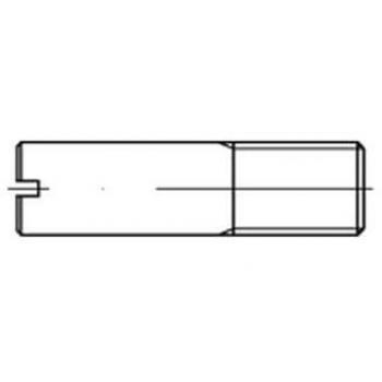 Schraubenpackung ISO 2342 M5x16 Kegelkuppe/Schlitz, 100er Pack, Stahl 14H
