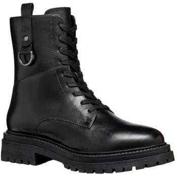 GEOX Iridea Mujer Negro con Tacón