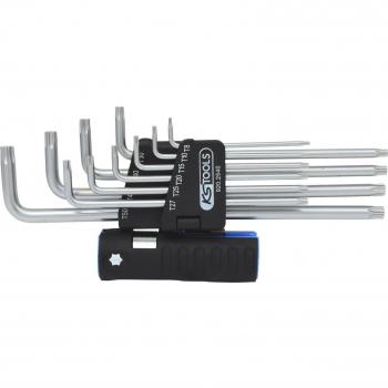Serie Kstools chiavi maschio piegate Torx 3in1 – 10 pz T8–T50