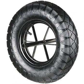 ROUE DE BROUETTE PNEU GONFLABLE 400X90 mm 150KGS