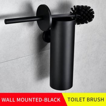 Soporte de escobilla montado en la pared, acero inoxidable 304