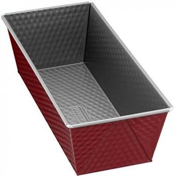 Kaiser Classic Plus Kuchenform, Kastenform 30 cm, gleichmäßige Wärmeverteilung, rot
