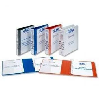 Elba Panorama Presentation Ring Binder Polypropylene 4 D-Ring A4 40mm