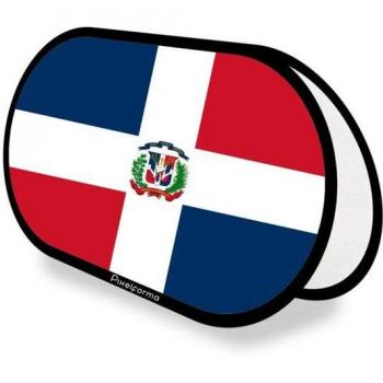 Dominican Republic Banner – 70x120 cm, Reversible Poly, Foldable