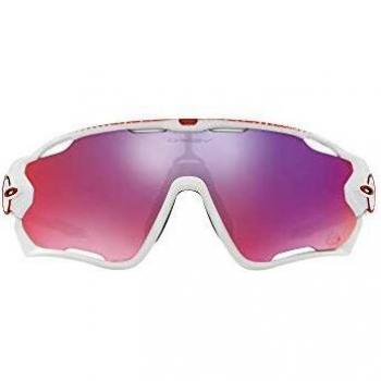 Oakley Herren Jawbreaker Sonnenbrille 929018, Polished White