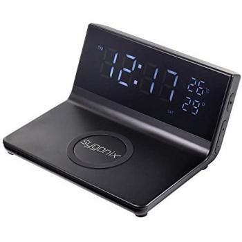 Sygonix SY-5459860 Qi Wireless Charging Alarm Clock