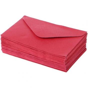 50Pcs Assorted Color Mini Envelopes