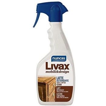 Nuncas Livax Mobili & Design Latte Detergente per tutti i tipi di legno Trigger 500 ml